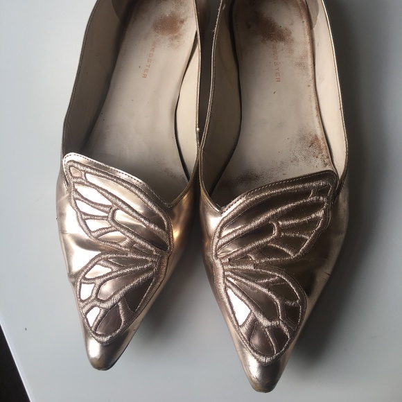 Sophia Webster Shoes - Sophia Webster Bibi Butterfly Flat Shoes